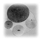 Glastar 6" 400 Grit Diamond Pad