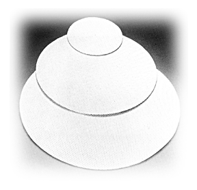 Glastar 6" Felt Polishing Pad