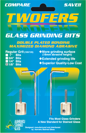 Aanraku 1/8" TWOFERS 2 bit set - Cap bits