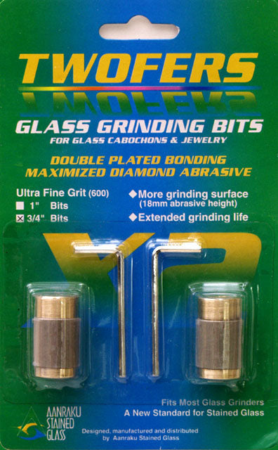 Aanraku 3/4" TWOFERS 2 bit set - 600 ultra fine grit Main Image