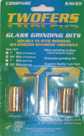 Aanraku 3/4" TWOFERS 2 bit set - 170 medium grit Main Image
