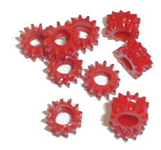 Gemini Taurus Red Gear Grommets (pair) Hover Image