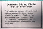 Gryphon Diamond Slicer Delicate Thin Blade